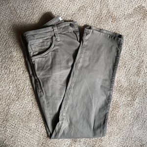 Mavi Olive Green Jeans, size 34/30